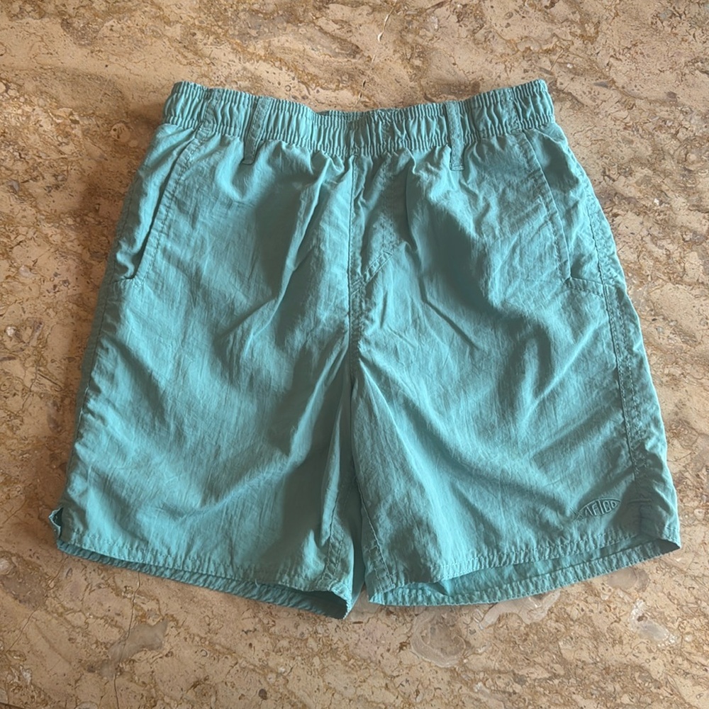 Aftco shorts / swimsuit aqua pull-on boys medium